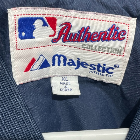 Detroit Tigers Vintage Majestic Jacket Size XL - Picture 6 of 9